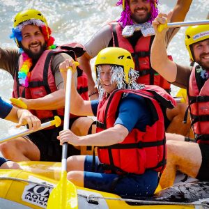 Bachelor Party Rafting Adventure on the guisane river