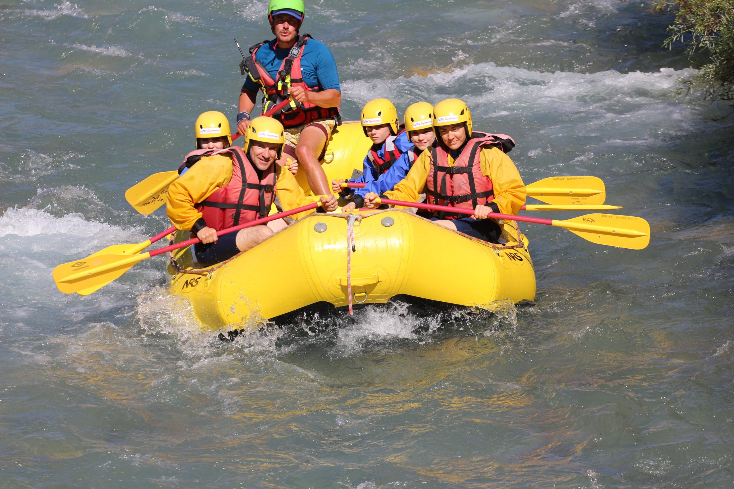 Family Discovery Rafting Serre Chevalier