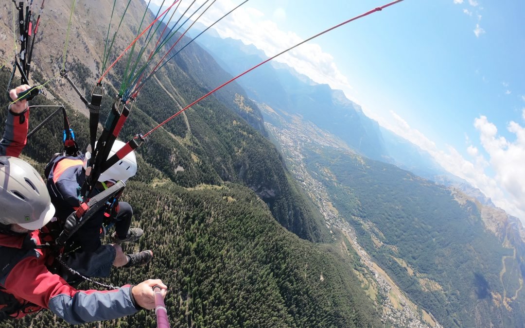 The Complementarity between Rafting & Paragliding in Serre-Chevalier