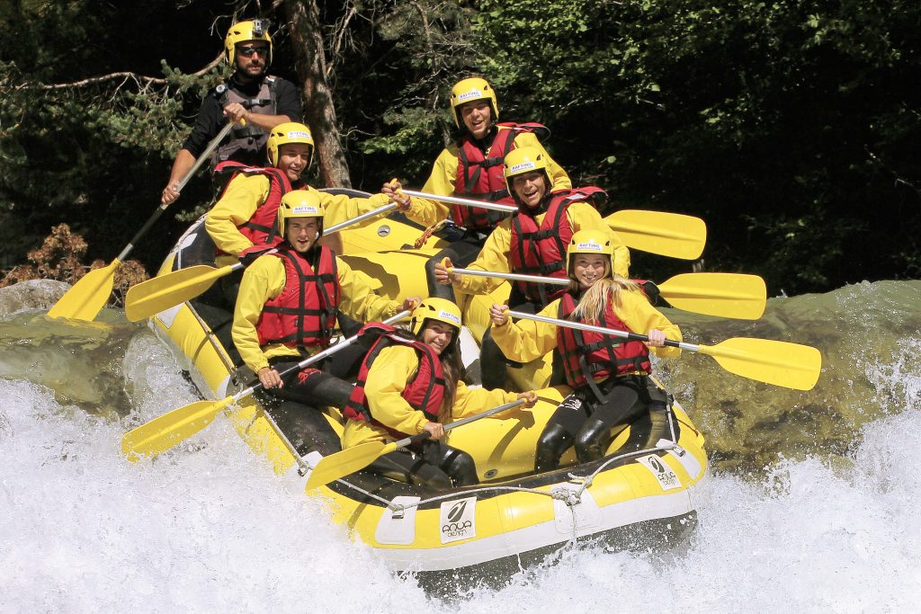 an exhilarating whitewater rafting adventure