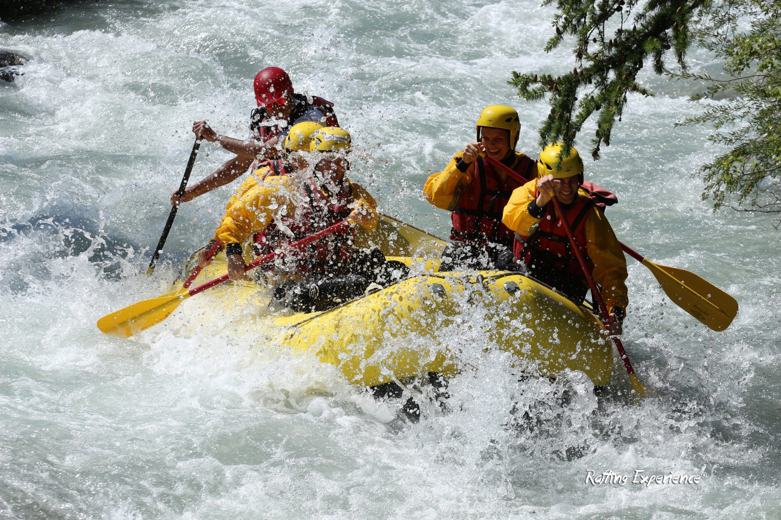 the classic white water rafting descent in briancon serrechevalier french alps