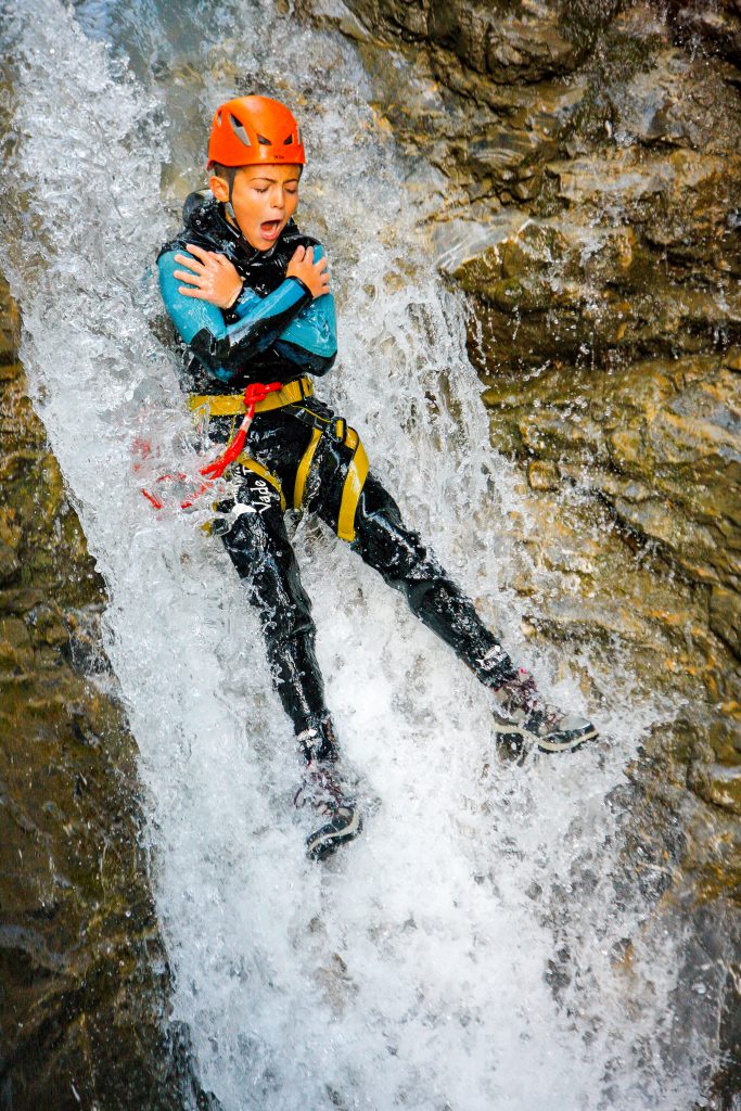 canyoning descent