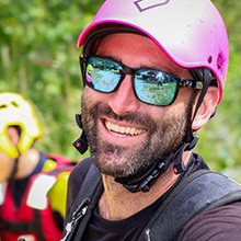 Ugo whitewater river rafting guide serre chevalier