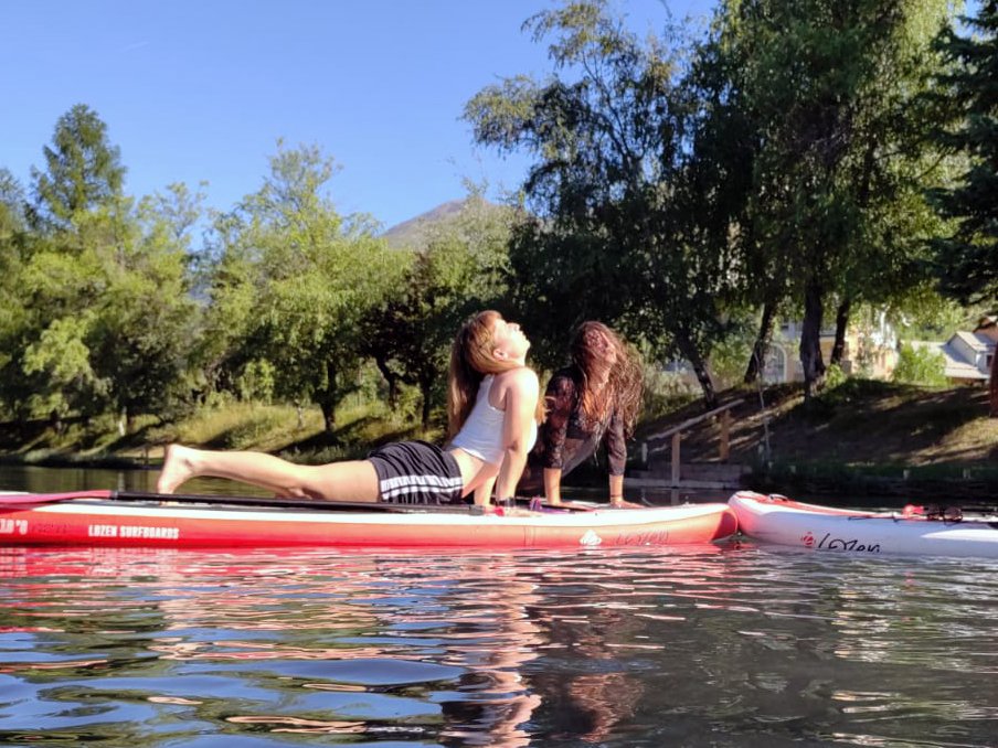 yoga paddle serre chevalier